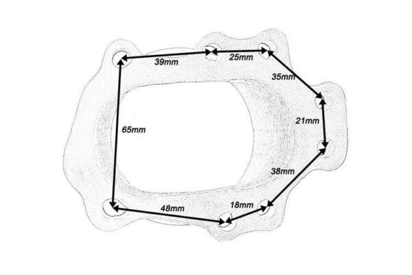 Adapteri_T25__T28__GT25__GT28_Turbo_to_V_Band_3_quot_