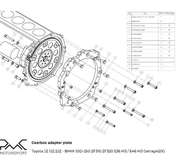 Toyota_1JZ__2JZ_moottorin_valiadapteri_Bmw_vaihteistolle