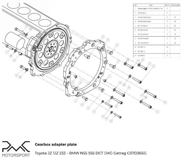 Toyota_1JZ__2JZ_moottorin_valiadapteri_Bmw_vaihteistolle