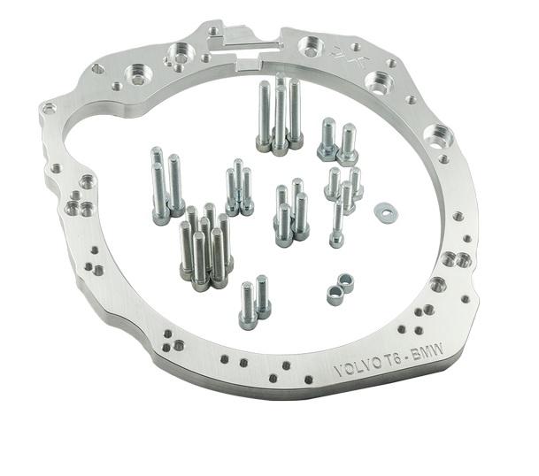Volvo_T5_T6_moottori_to_Bmw_vaihdelaatikko_valiadapteri_by_PMC_Motorsport