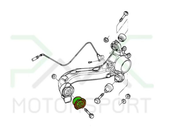 Taka_akseliston_pitkittaisen_tukivarren_etupusla_Uniball_nivelena